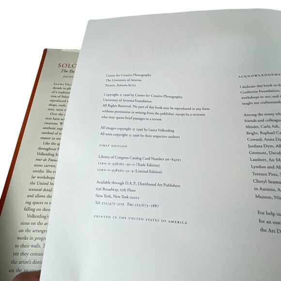 Solomons Temple Photographs By Laura Volkerding Hardcover Book - Picture 13 of 16